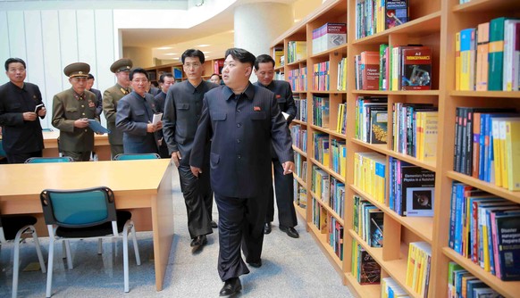 Kim Jong-un zeigt der Welt und seinen Gefolgsleuten, was sein Land zu bieten hat.