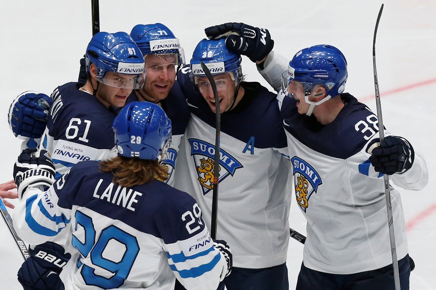 Acht Spiele, acht Siege. Finnland um Youngster Laine trägt eine reine WM-Weste.