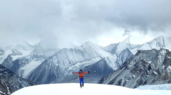 Extrembergsteiger Karl Egloff macht einen Rekordversuch auf den Mount Everest