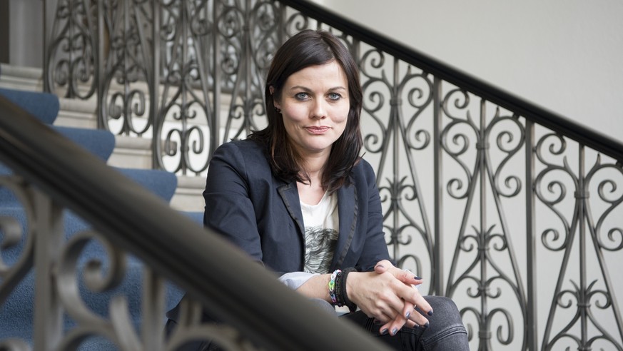 ZUR MELDUNG, DASS SICH JOLANDA SPIESS-HEGGLIN ALS ZUGER KANTONSRAETIN ZURUECKTRITT, STELLEN WIR IHNEN AM DONNERSTAG, 24. NOVEMBER 2016, FOLGENDES ARCHIVBILD ZUR VERFUEGUNG - Die Zuger Kantonsraetin Jo ...
