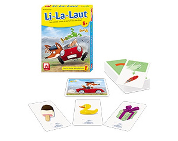 Li-La-Laut, Schachtel und Spielmaterial