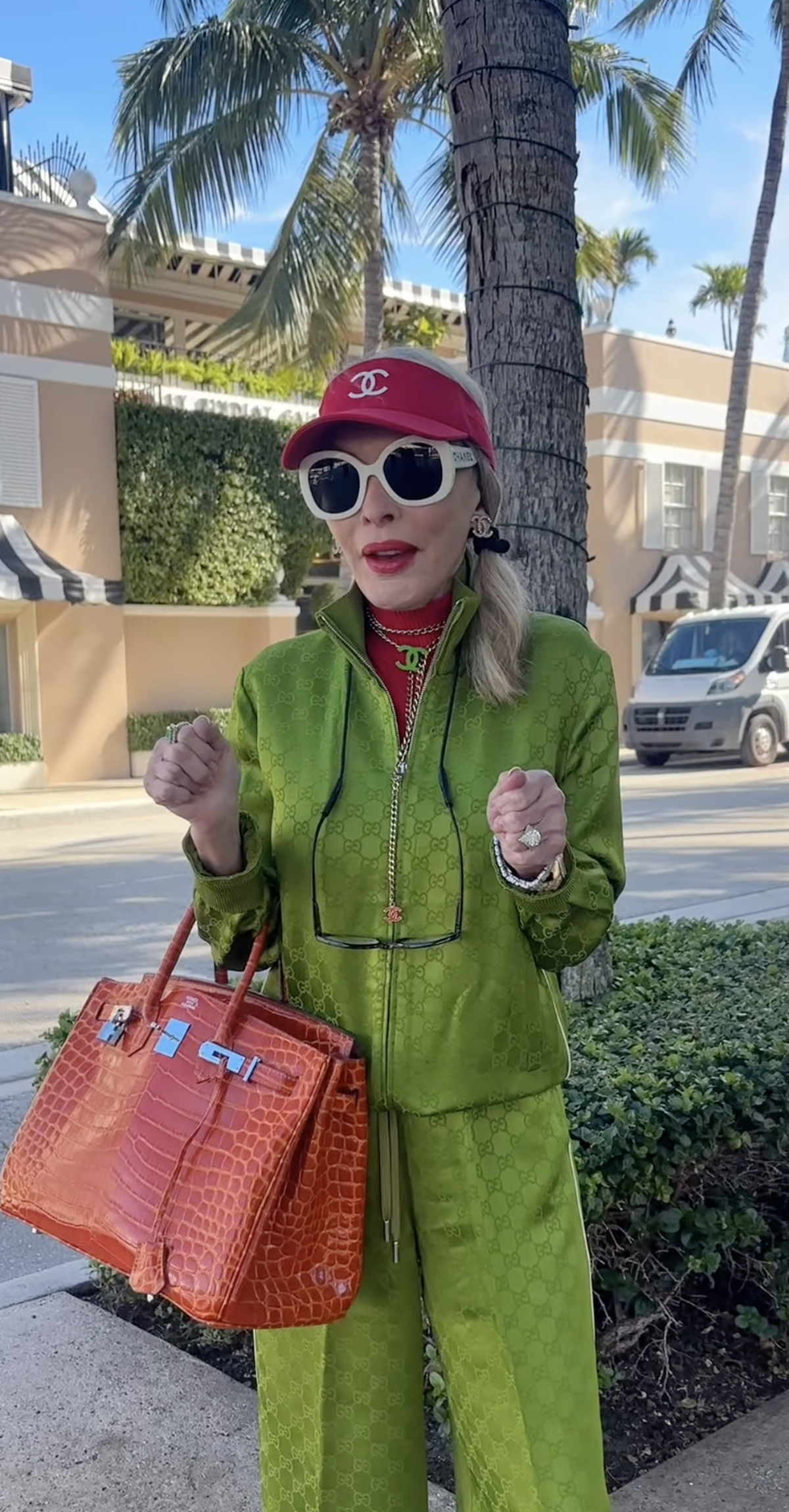 La tendance du quiet luxury n'a pas cours dans la ville de Donald Trump.