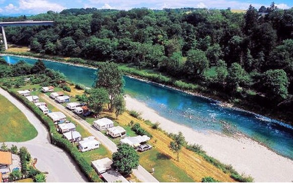 Camping Rässenwies Kleinandelfingen Campingplatz Schweiz Rauszeit