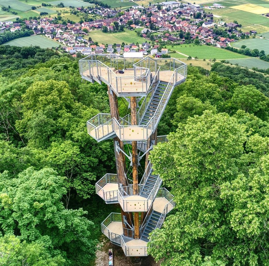 Aussichtstürme Schweiz Rauszeit Siblinger Randenturm Schaffhausen