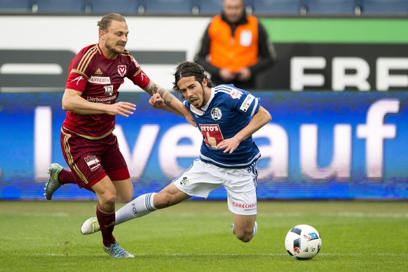 Hyka holt den ersten Luzern Penalty heraus.