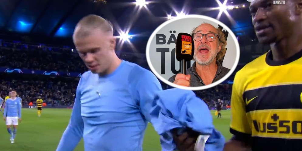 Im Spiel gegen ManCity hatte YB-Captain Camara den Norweger Haaland um dessen Trikot gebeten.&nbsp;Auf den sozialen Medien zeigen sich viele Fussball-Fans verärgert.Albi Saner mit Einschätzung.