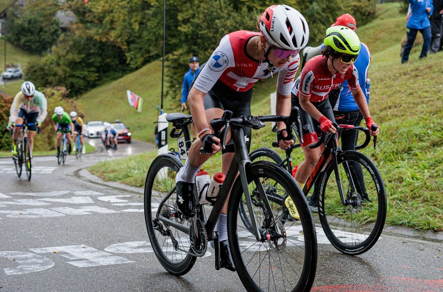 2024 UCI Road and Para-cycling Road World Championships Picture by Alex Whitehead/SWpix.com - 26/09/2024 - Cycling - 2024 UCI Road and Para-cycling Road World Championships - Zurich, Switzerland - Jun ...