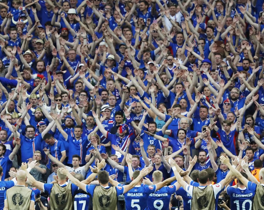 Huh! Wer plötzlich alles behauptet, den Schlachtruf der isländischen Fans erfunden zu haben