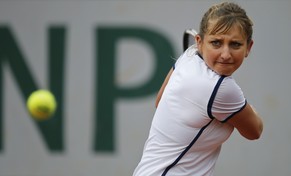 Mühelos in Runde 2: Timea Bacsinszky.