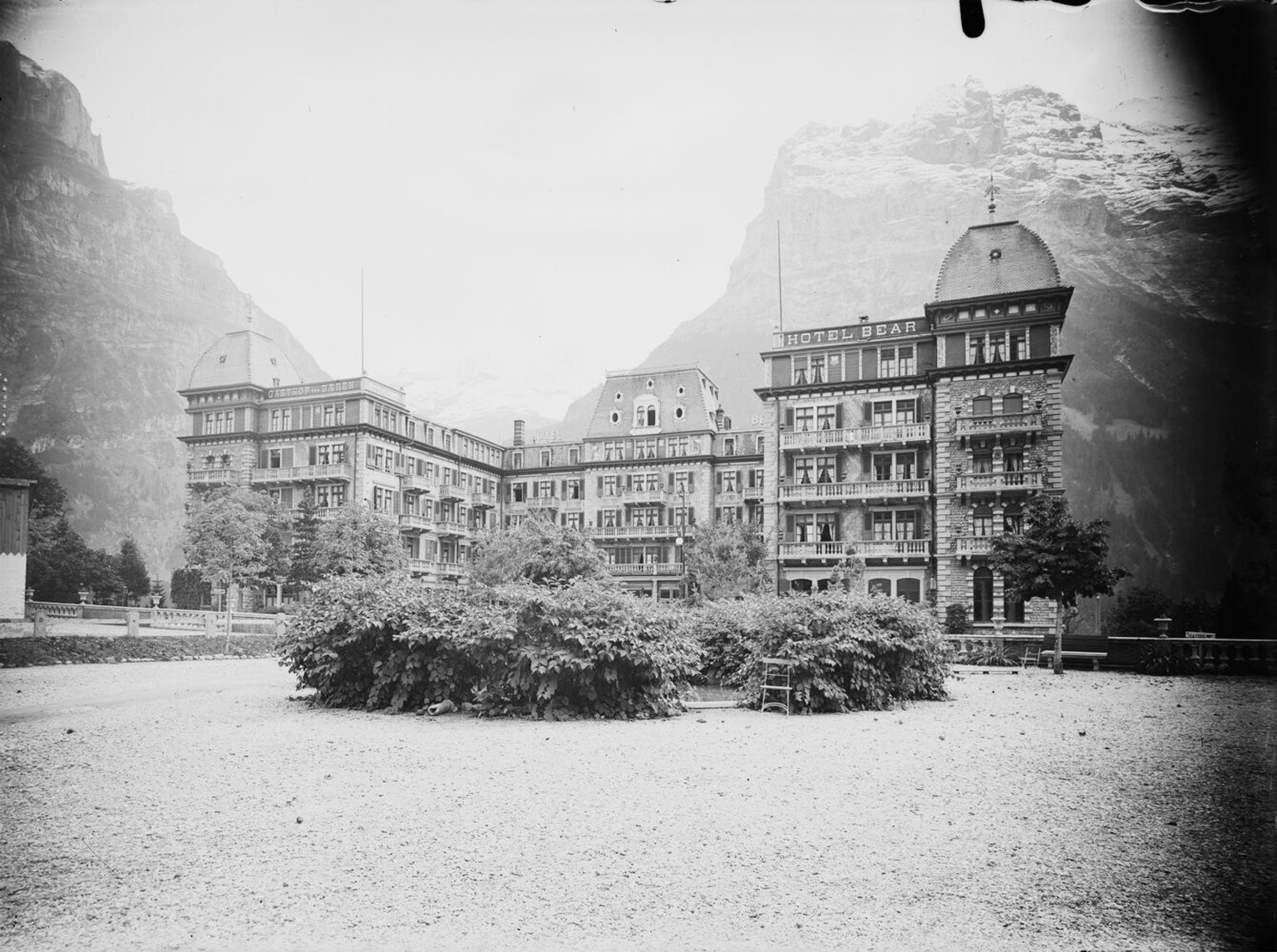 Das 1893 erbaute Grandhotel Bär in Grindelwald.