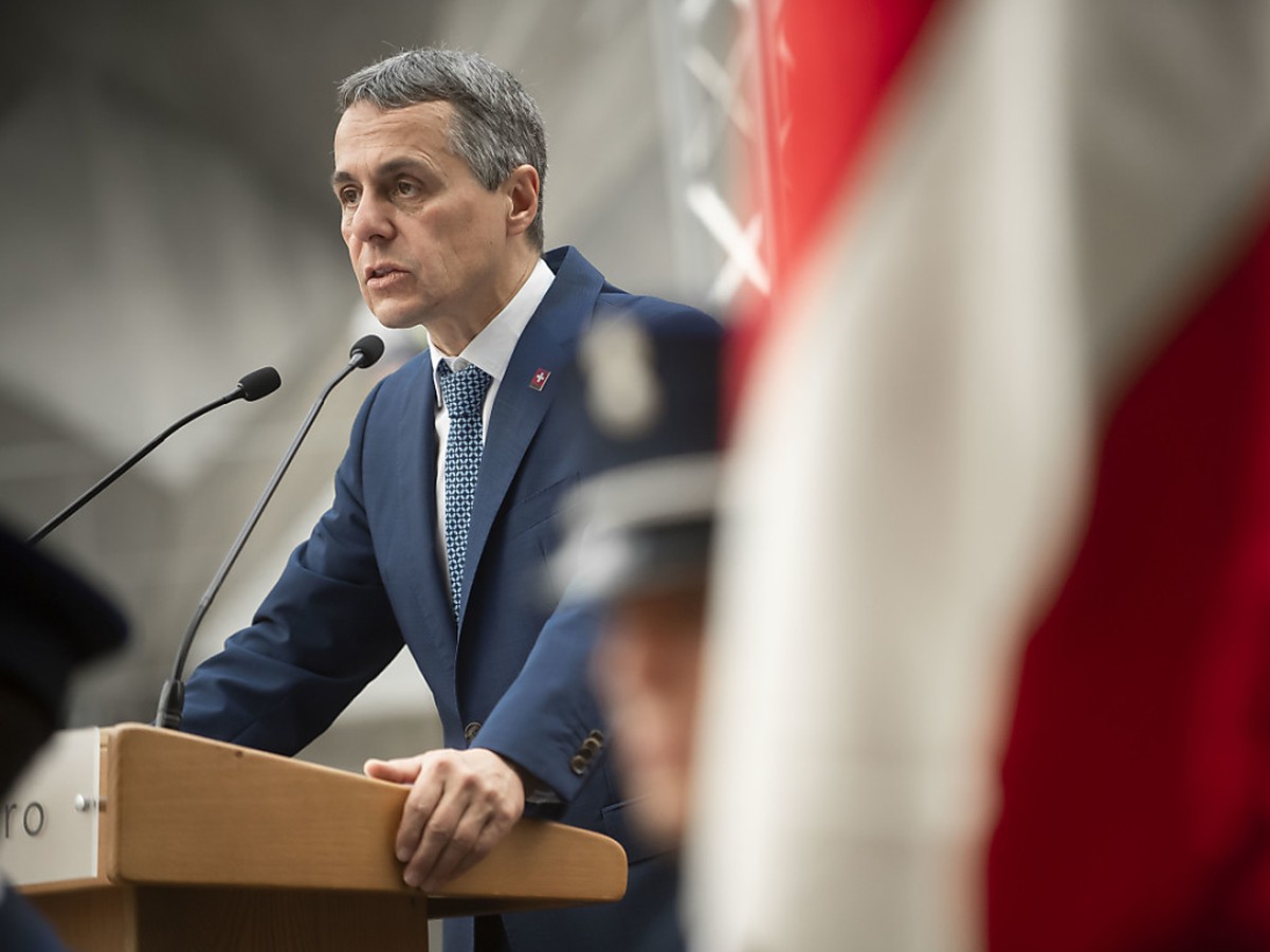 Ein Departementswechsel kommt für ihn nicht in Frage: Aussenminister Ignazio Cassis (FDP). (Archivbild)