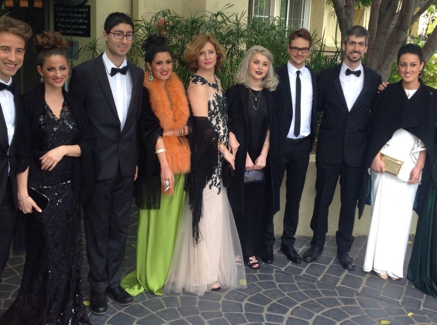 Das Schweizer Oscar-Team. Mehr zu unserer Delegation findest du hier.