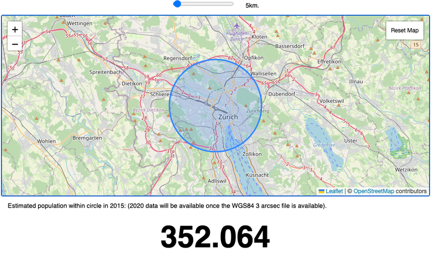 352'000 für Zürich stimmt mehr oder weniger mit den 390'000 Einwohnern, welche 2015 innerhalb der Gemeindegrenzen ausgewiesen wurden.
