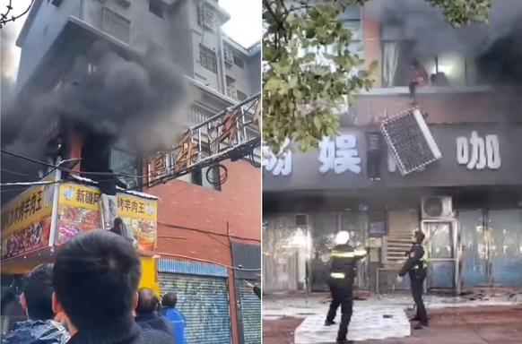 Bei einem Brand in Jiangxi sind mindestens 25 Menschen ums Leben gekommen.