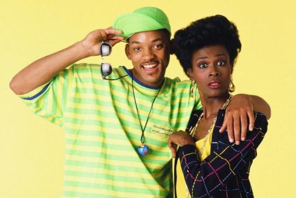 12 Jahre Altersunterschied: Will Smith und Janet Hubert.