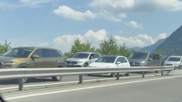 Unfall A4 Küssnacht