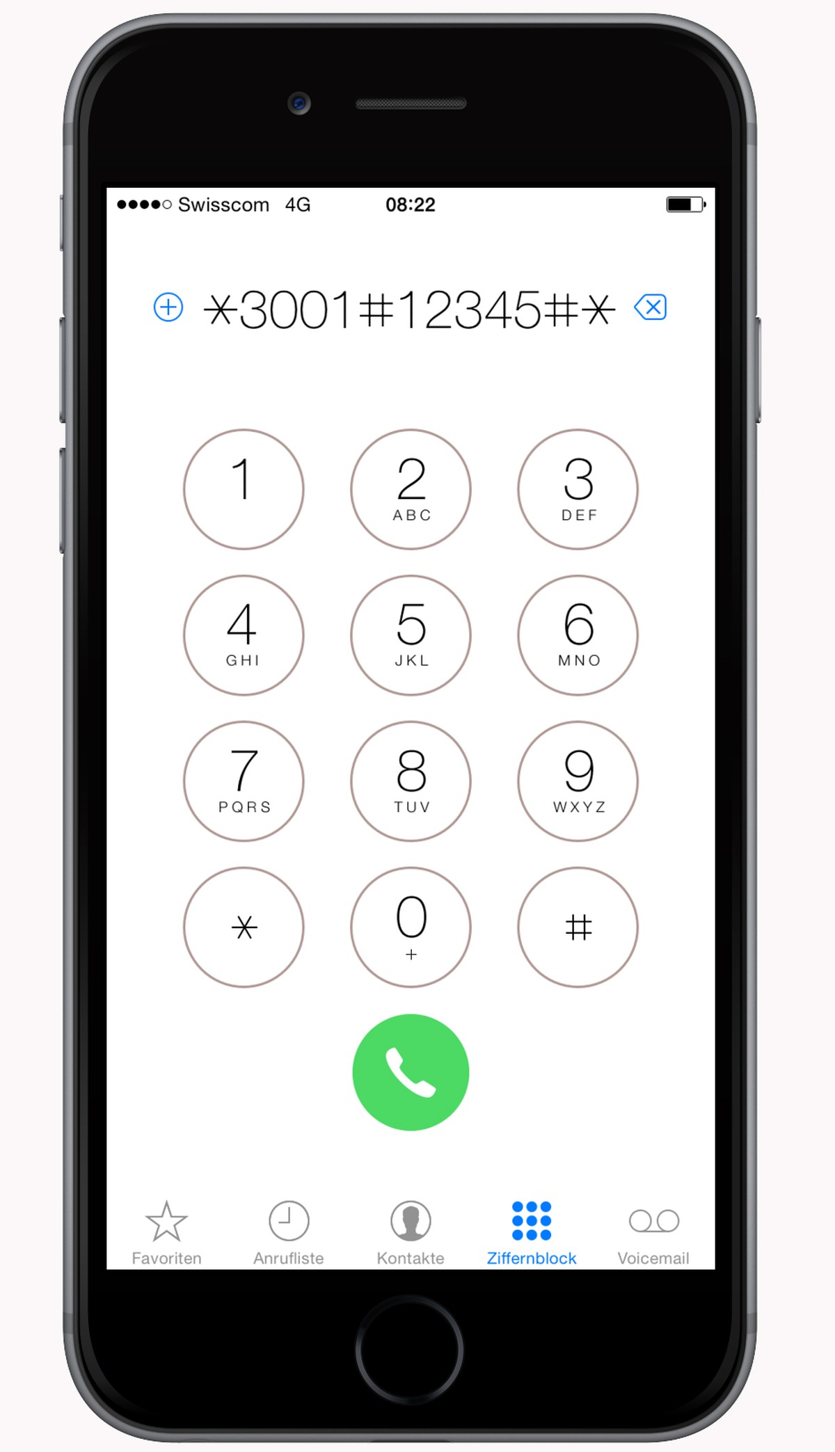 Auf dem iPhone verbirgt sich ein Techniker-Modus.