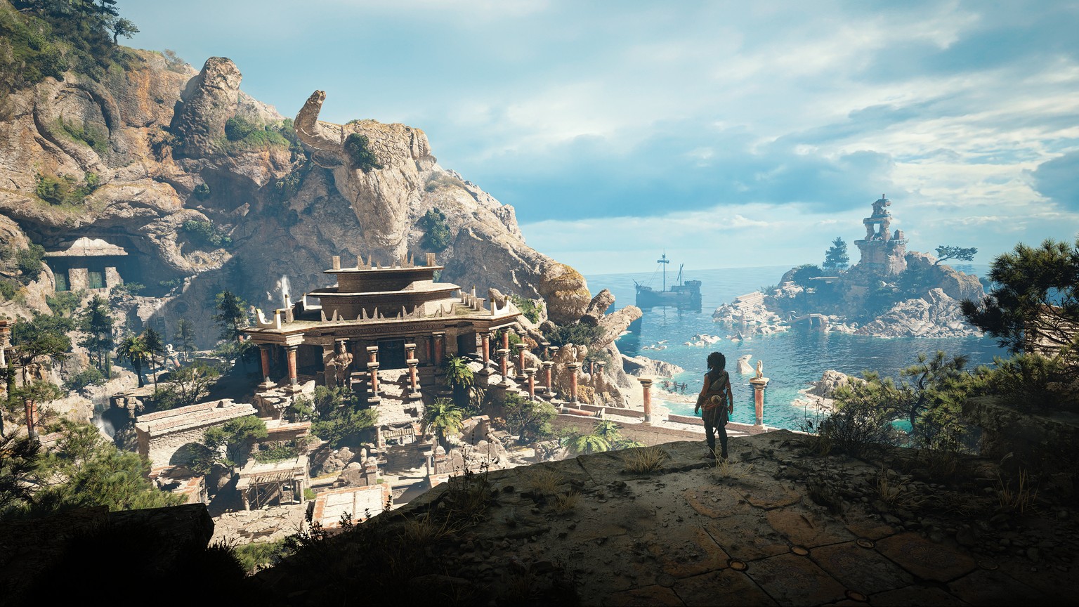 Eine malerische Insel mit bewegender Vergangenheit ist der Hauptschauplatz in diesem Action-Adventure.