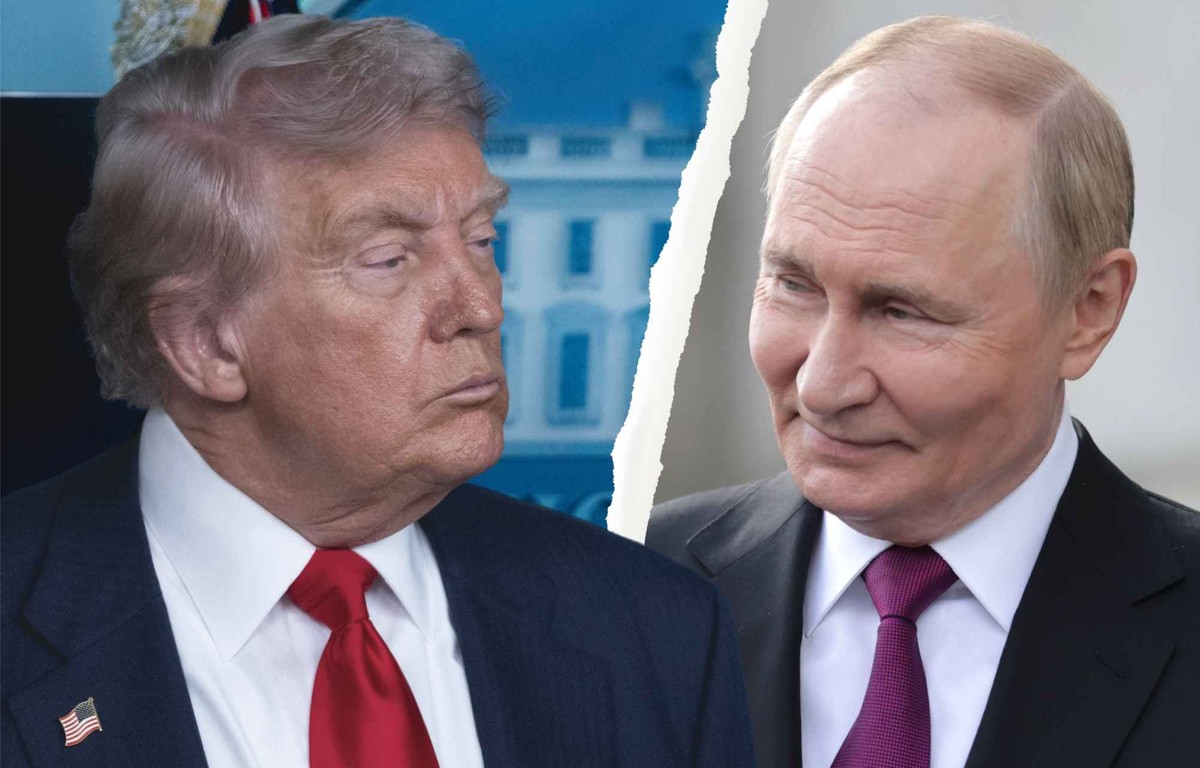 Trump et Poutine, une relation qui s'est tendue.
