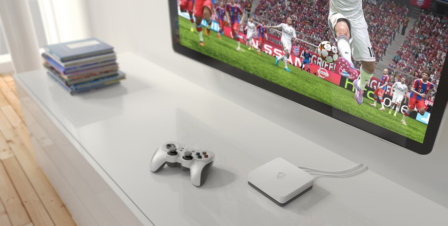 Die neue TV-Box von Swisscom, der Game-Controller gehört nicht dazu.