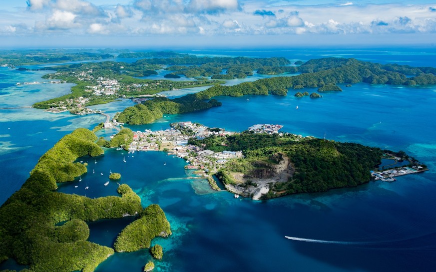 Summer of Koror, Palau Malakal Island