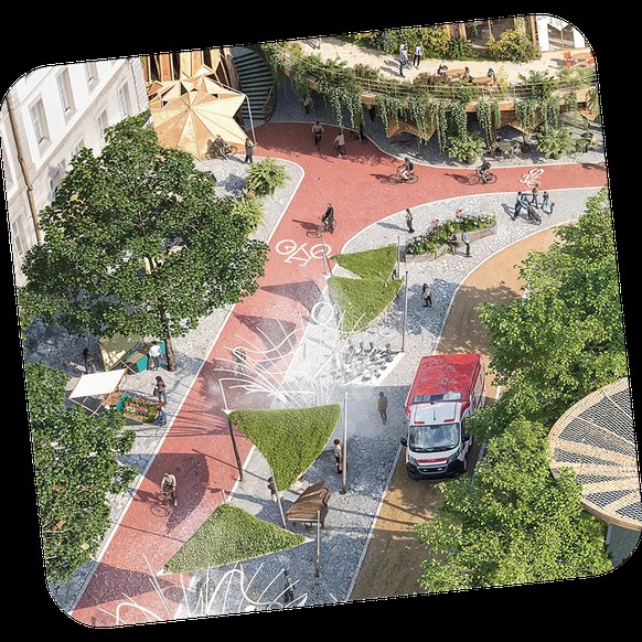 Bern Bahnhof Vision 2045 VCS