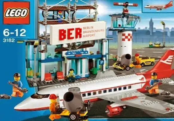 Berlins Pannen-Flughafen BER ist nach «nur» 14 Jahren fertig und das Netz lacht Tränen\nhttps://www.der-postillon.com/2013/02/lego-startet-neue-serie-gescheiterte.html
&quot;Dabei hat der Spielwarenhe ...