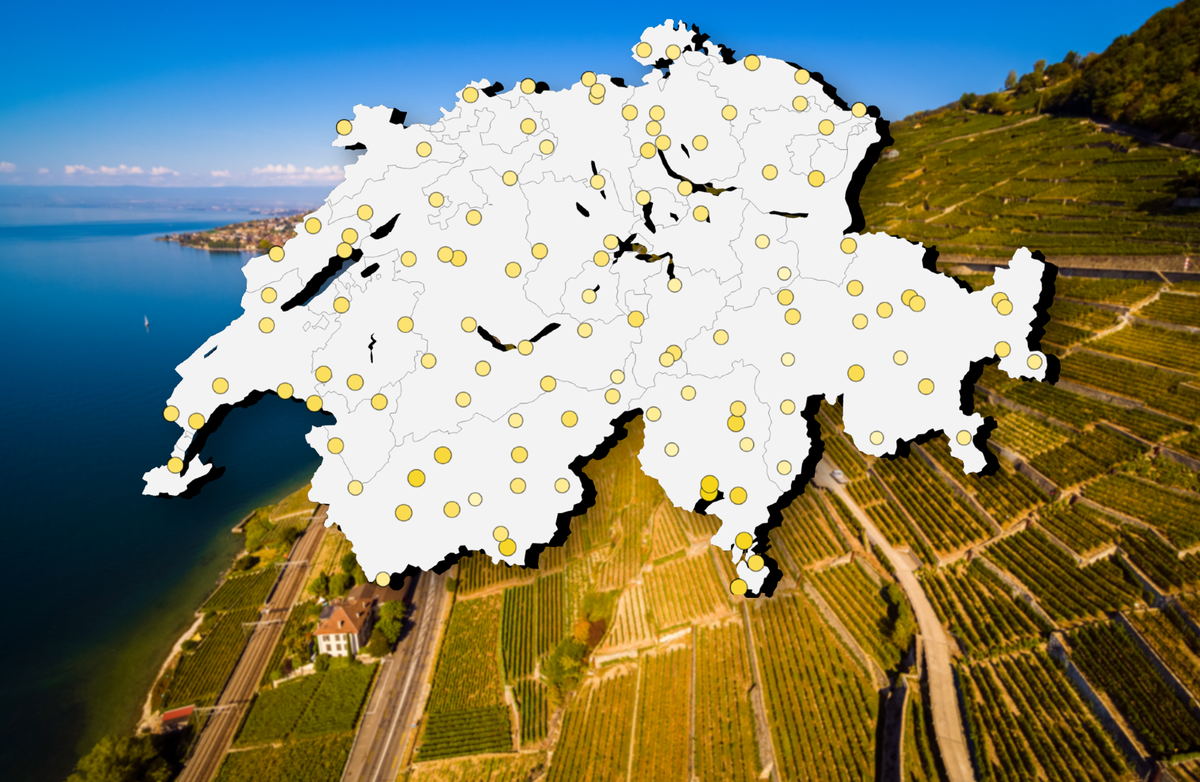 Voici où le soleil a le plus brillé en Suisse l'an dernier