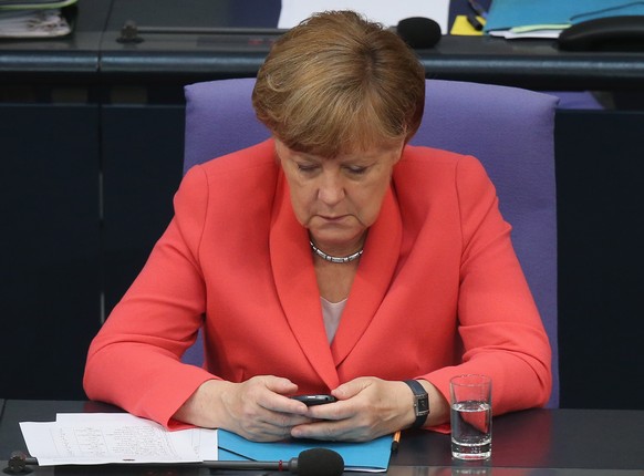 Verwalterin des Stillstands: Bundeskanzlerin Angela Merkel.