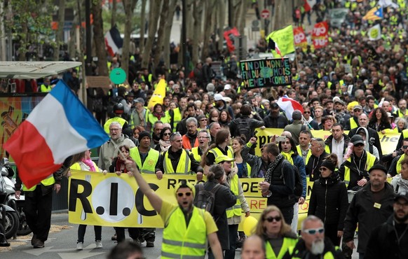 2019 waren die Demos der Gelbwesten selten ohne Krawall ausgegangen.