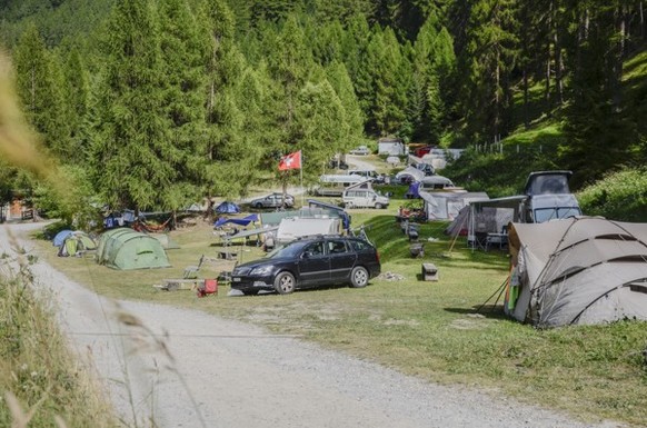 Camping Pe da Munt Val Müstair Campingplätze der Schweiz