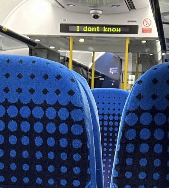 Failed Tuesday: Bus doesn't know
