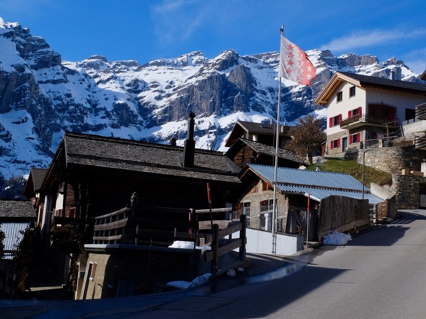 Walliser Bergdorf Albinen hat 2018 eine Wohnbauförderung eingeführt, mit der die Abwanderung aufgehalten werden soll