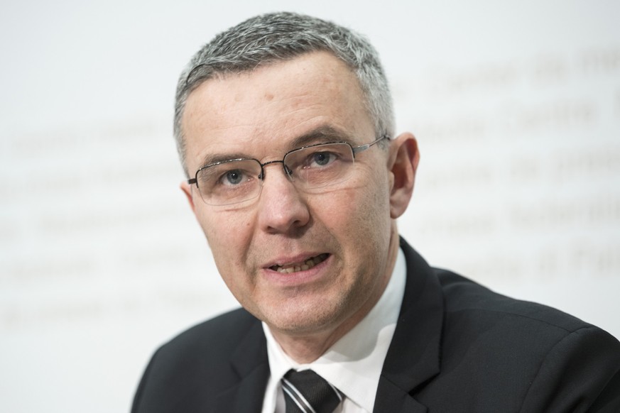Peter Winter, Programmleiter Air2030 und Vizedirektor armasuisse eroertert die Anforderungen an das neue Kampfflugzeug und an das neue System zur bodengestuetzten Luftverteidigung BODLUV, am Freitag,  ...