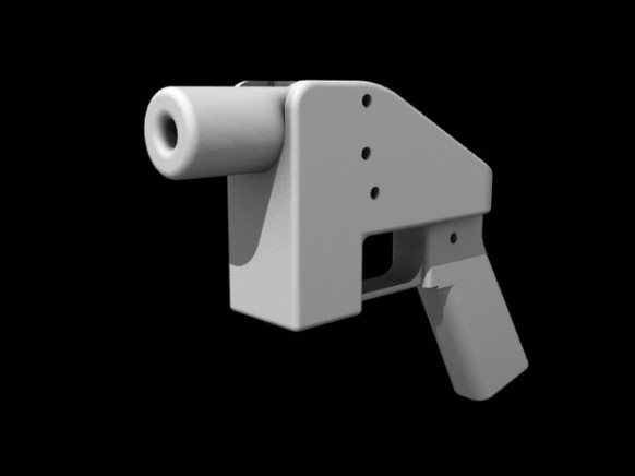 The liberator ghost gun, 3d printed gun