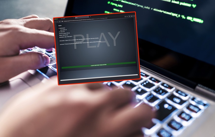 Ransomware-Bande Play hackt Schweizer Anbieterin von Polizei-Software