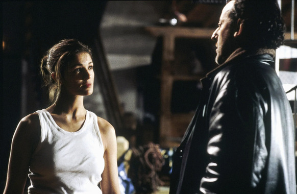 Nadia Farès mit Jean Reno in «Die purpurnen Flüsse».
