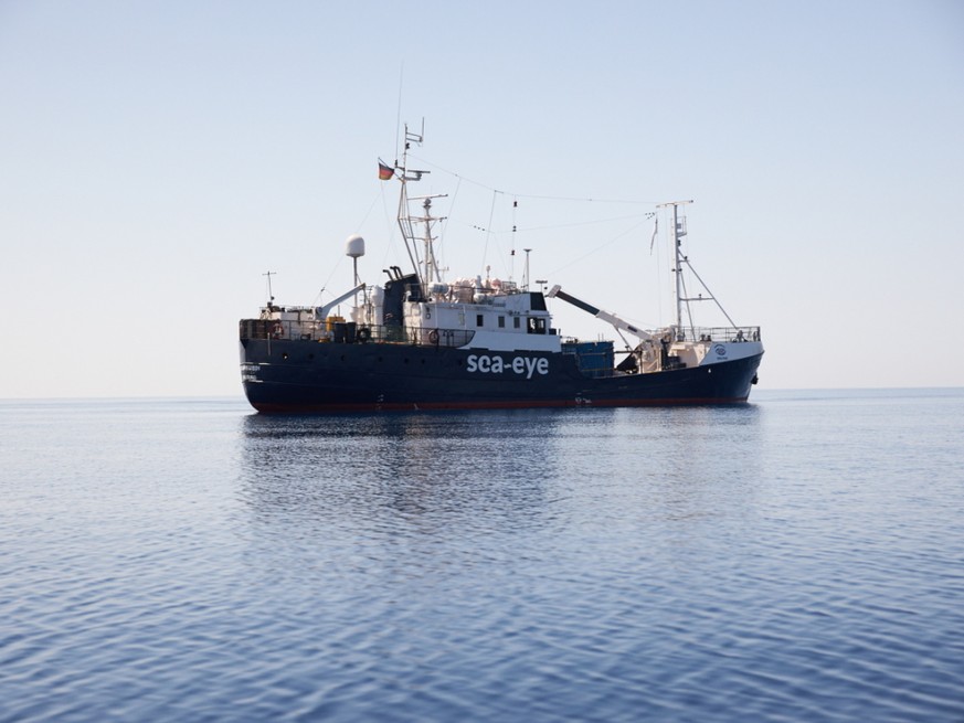 Das deutsche Rettungsschiff Alan Kurdi auf dem Mittelmeer. (Archivbild)