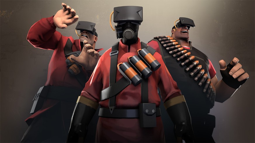 Oculus Rift darf auf breite Unterstützung zählen. Zahlreiche Spiele, darunter «Team Fortress 2», wurden bereits erfolgreich auf das System portiert.