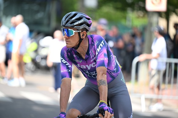 12-06-2025 Criterium Du Dauphine Libere Tappa 05 Saint Priest - Macon 2025, Jayco - Alula De Marchi, Alessandro Saint Priest PUBLICATIONxNOTxINxITAxFRAxNED
