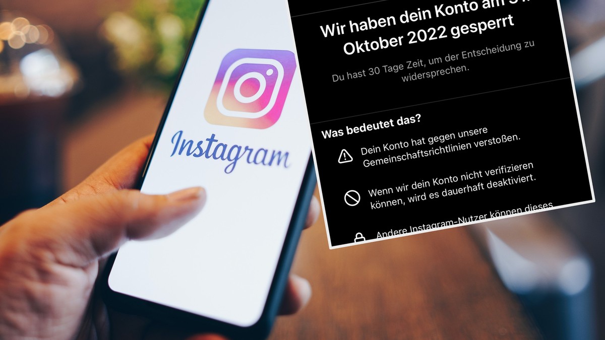 «Konto gesperrt» Das steckt hinter der massiven InstagramStörung