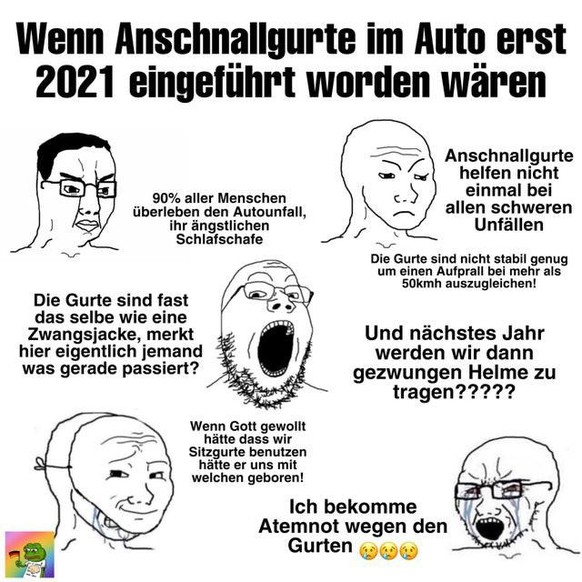 Früher war's auch nicht besser: 1979 führte der Bundesrat die Gurttragpflicht ein. Die Gurt-Gegnerinnen und Gegner wollten sich vom Staat nicht vorschreiben lassen, wie sie in ihrem Auto zu fahren hät ...