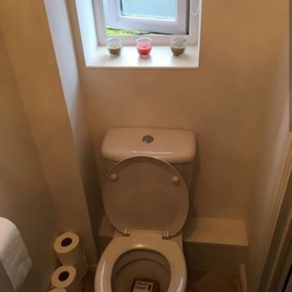 Failed Tuesday: package in the toilet