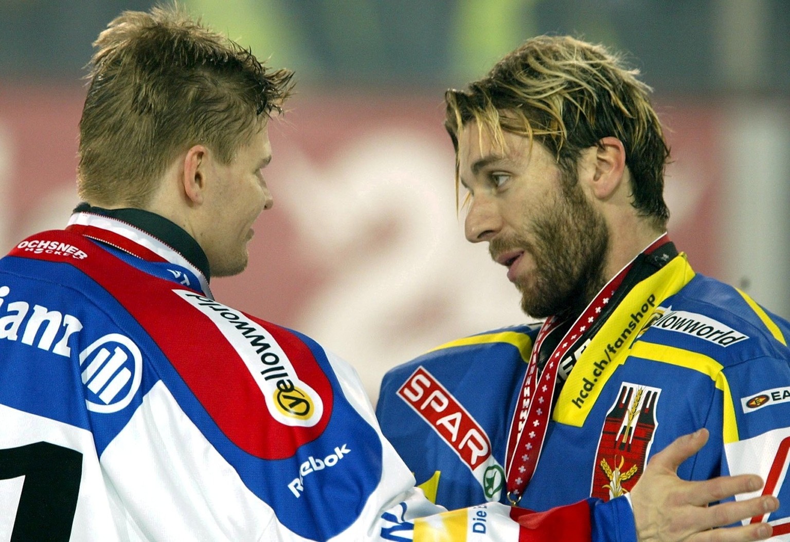 Lars Weibel entschied das Goalie-Duell gegen Ari Sulander klar für sich.
