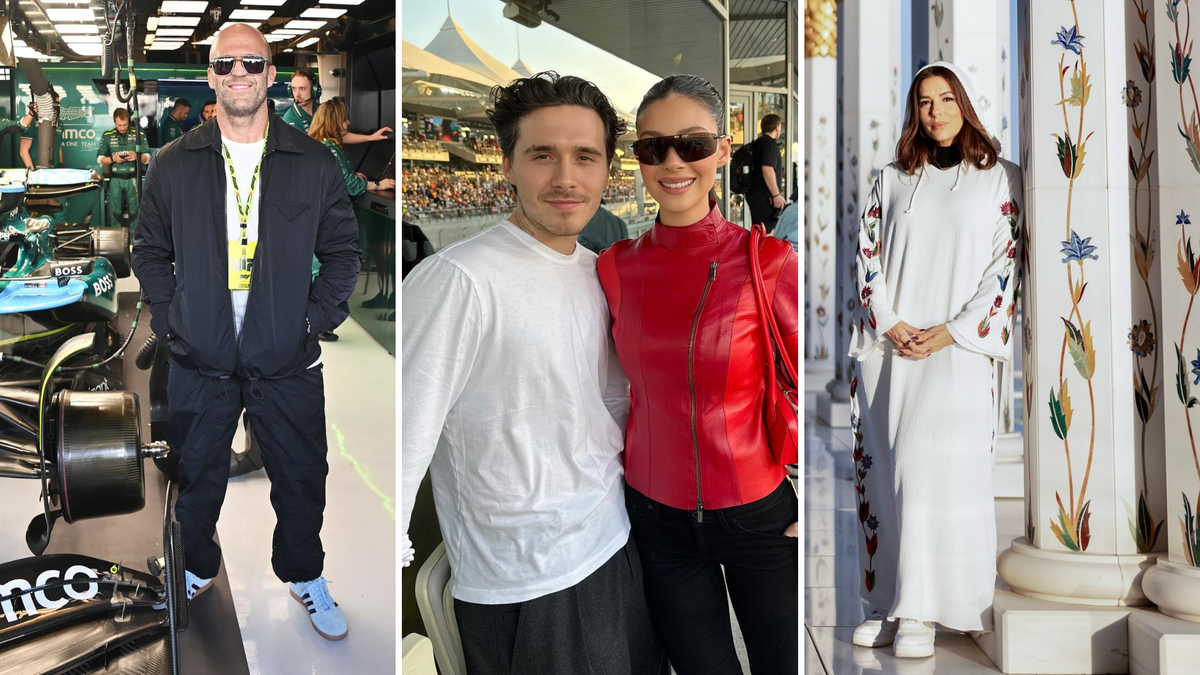 Les stars au Grand Prix d'Abu Dhabi
