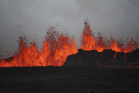 Ein Feuerspektakel.