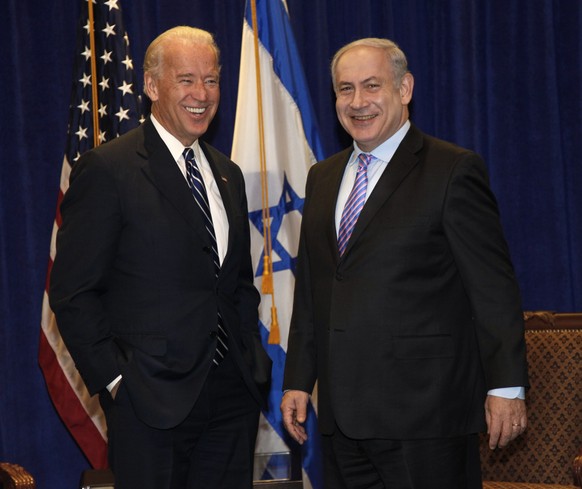 Biden und Netanyahu.