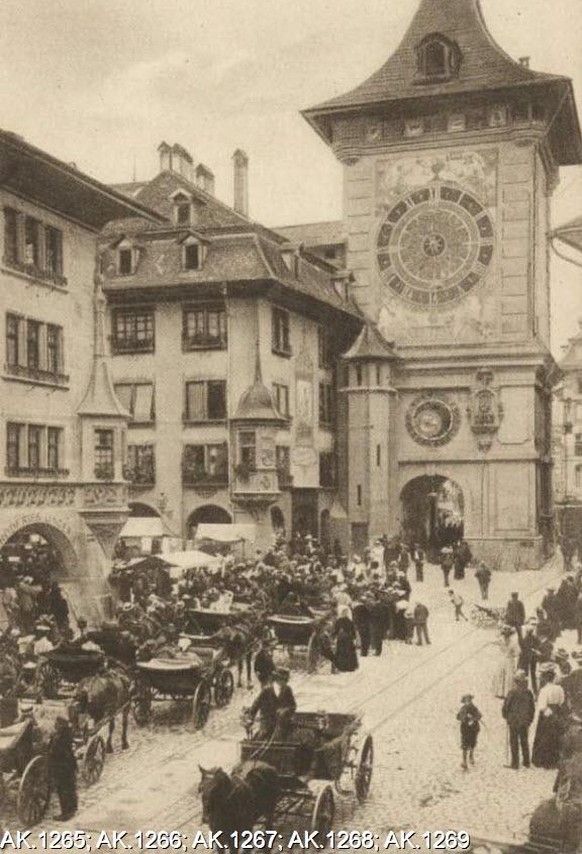 Zytglogge: Berner Zeit war lange massgeblich in der Schweiz.<br data-editable="remove">