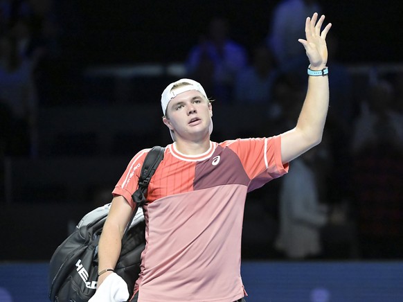Dominic Stricker a perdu son premier match au Masters des jeunes (archive).