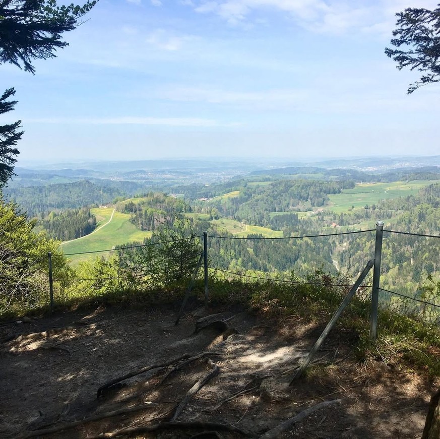 Hohgrat Groot Grat Höchster Punkt im Kanton Thurgau (bisschen unterhalb dieses Gipfels